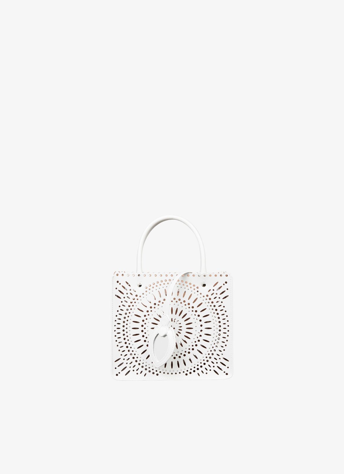 Garance 16 micro bag ALAÏA OPTIC WHITE GARANCE 16 MICRO BAG